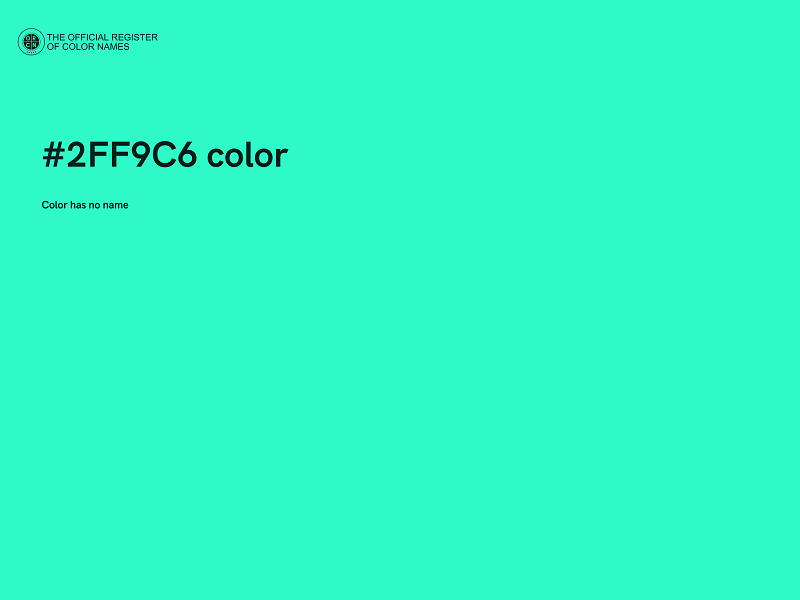 #2FF9C6 color image