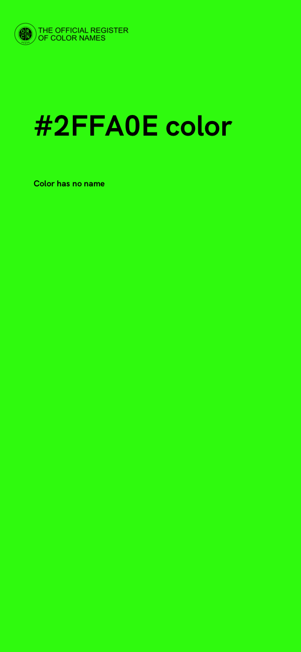 #2FFA0E color image
