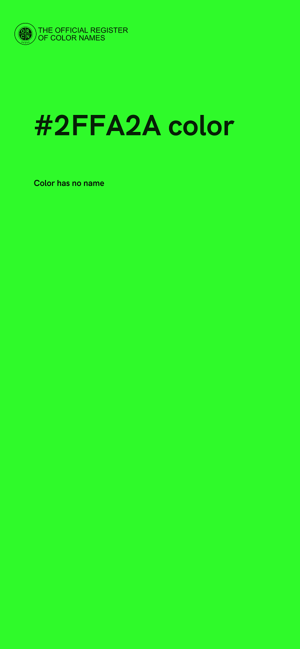 #2FFA2A color image