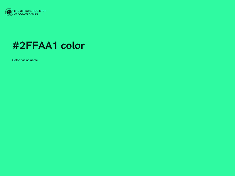 #2FFAA1 color image