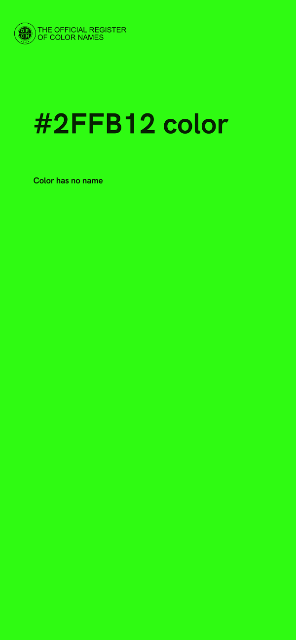 #2FFB12 color image