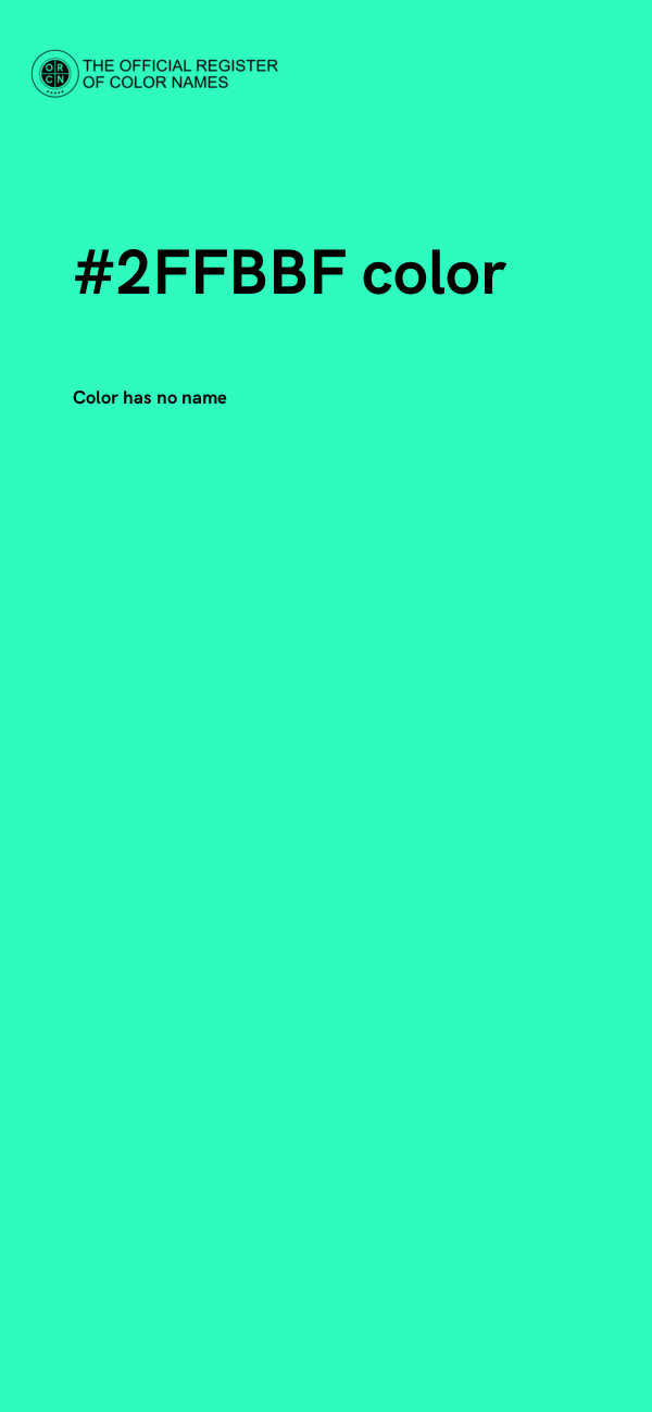 #2FFBBF color image