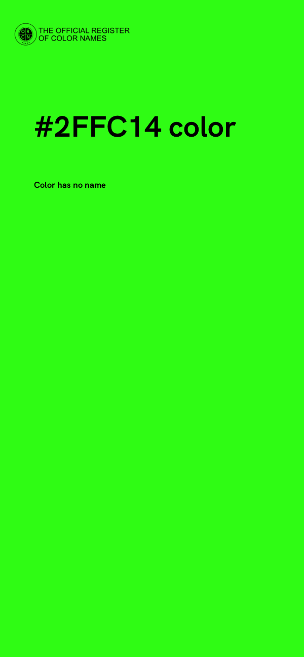 #2FFC14 color image