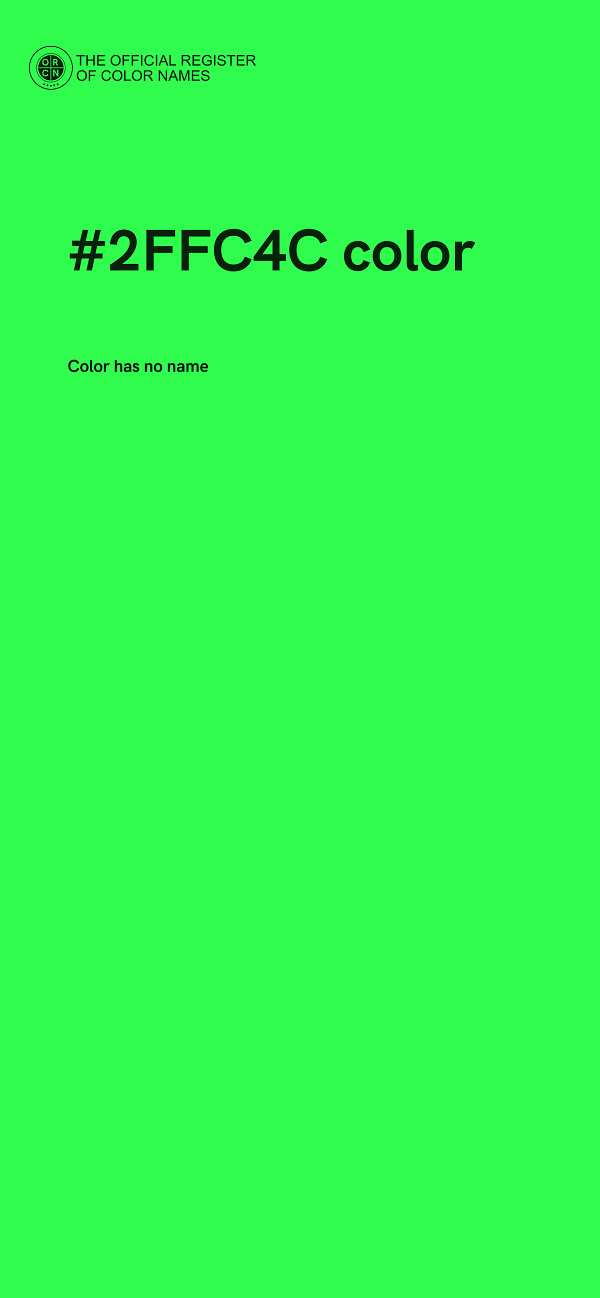 #2FFC4C color image
