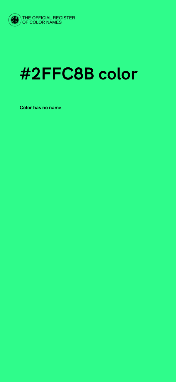 #2FFC8B color image