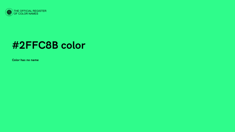#2FFC8B color image