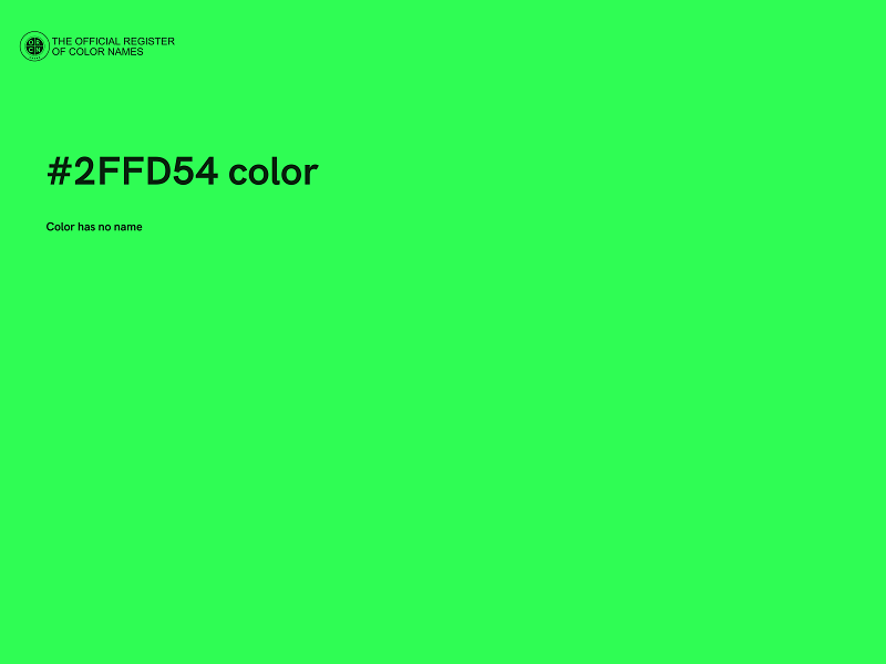 #2FFD54 color image