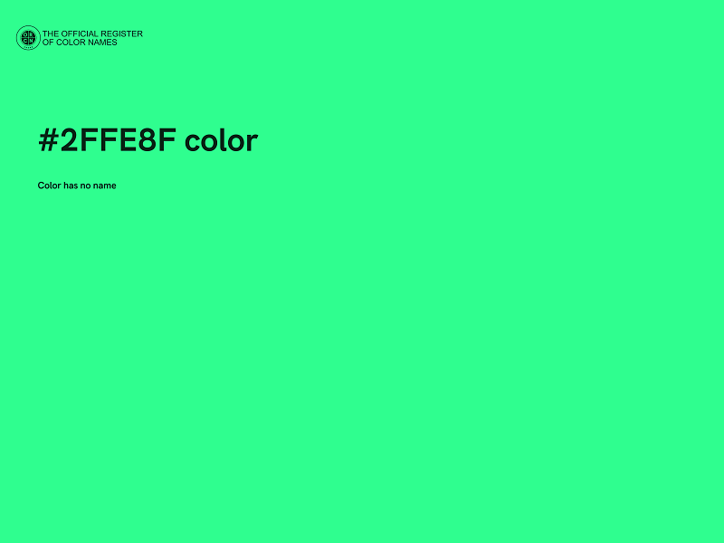 #2FFE8F color image