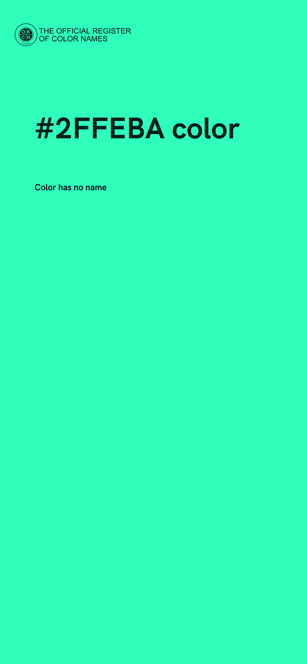 #2FFEBA color image