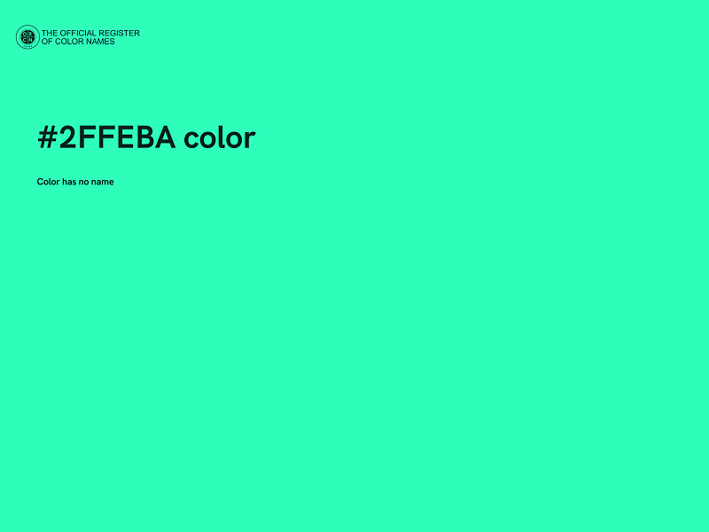 #2FFEBA color image