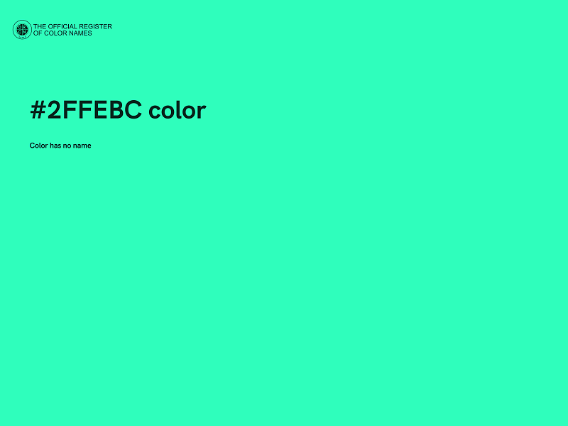 #2FFEBC color image