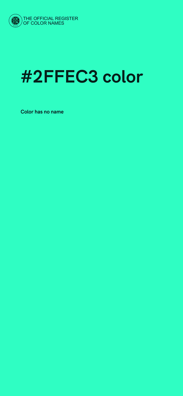 #2FFEC3 color image