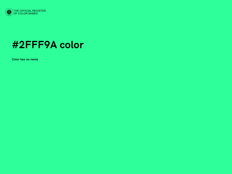 #2FFF9A color image
