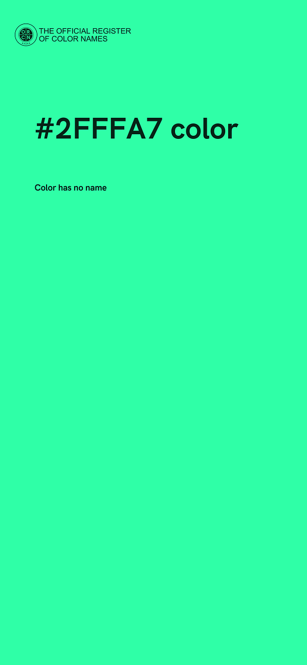 #2FFFA7 color image