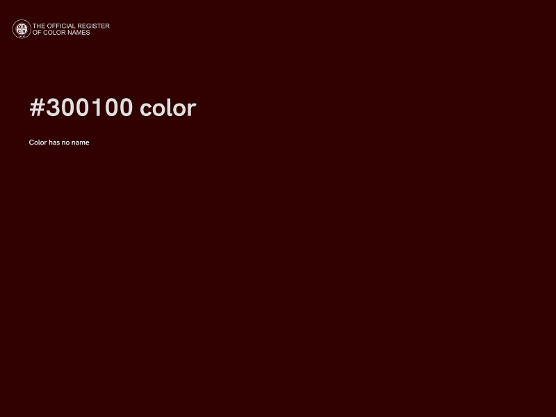 #300100 color image