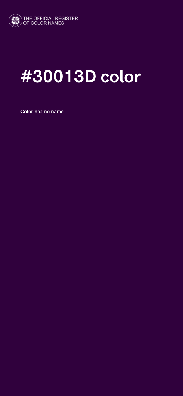 #30013D color image
