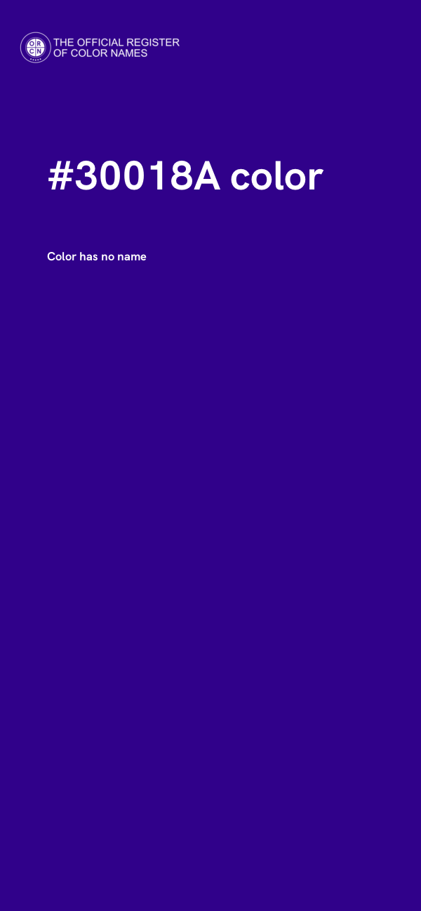 #30018A color image