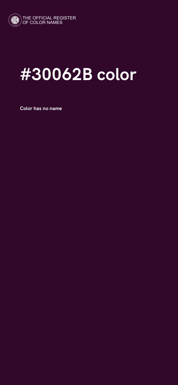 #30062B color image