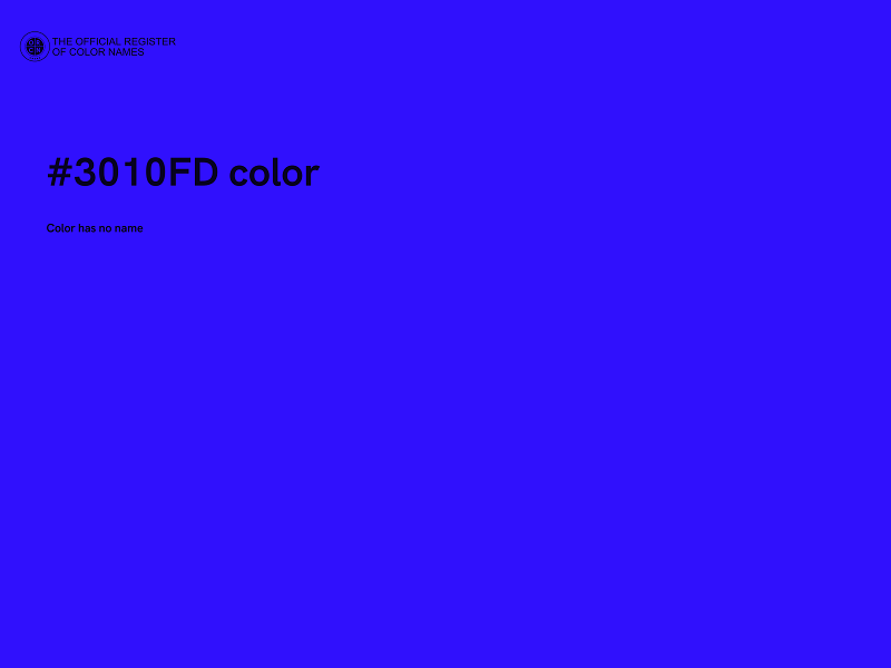 #3010FD color image