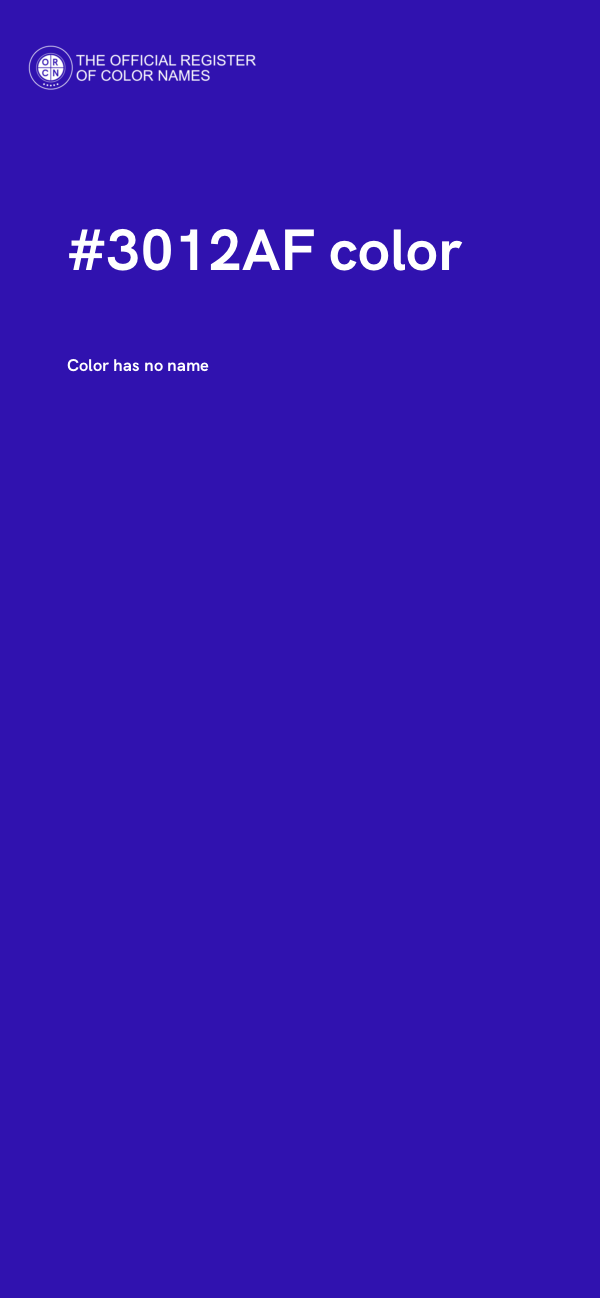 #3012AF color image