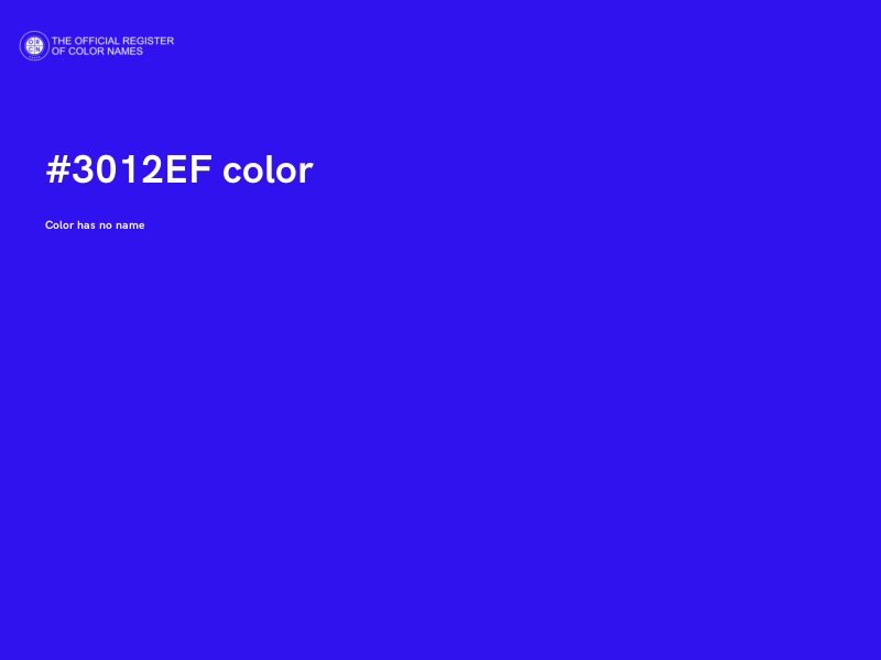 #3012EF color image