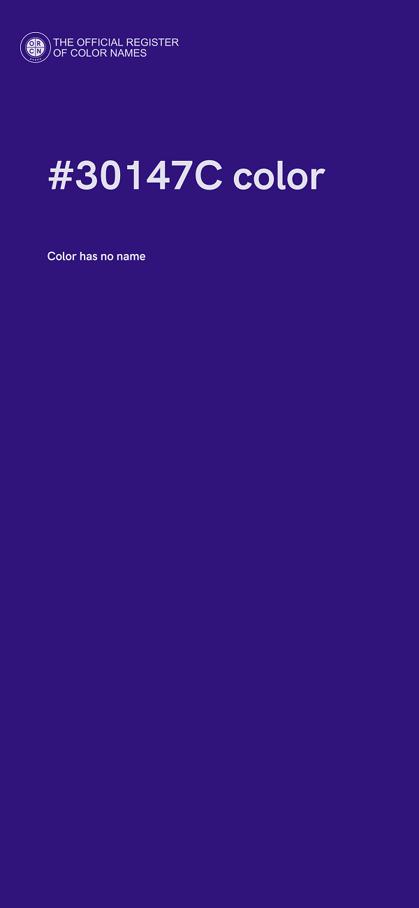 #30147C color image