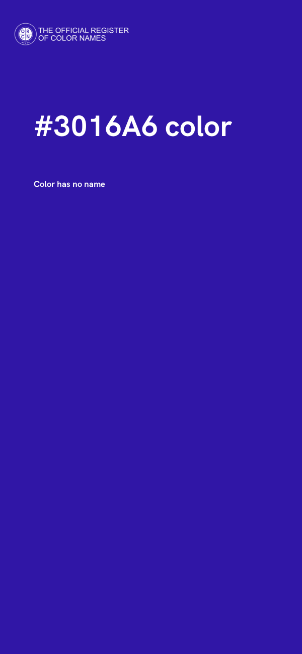 #3016A6 color image