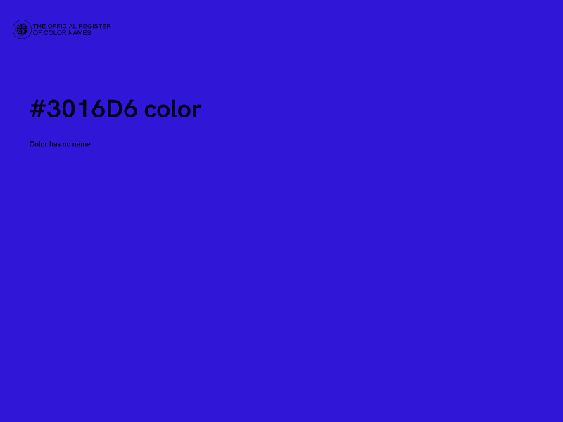 #3016D6 color image