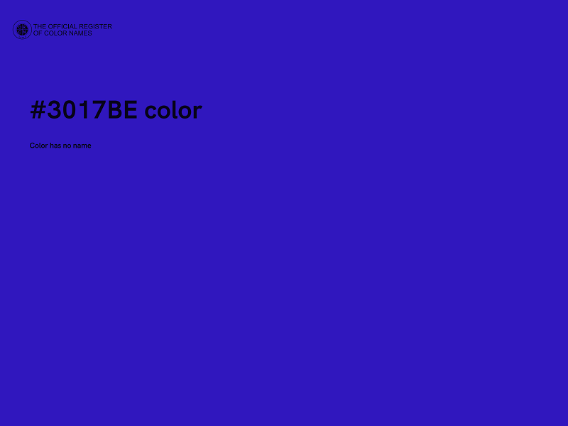 #3017BE color image