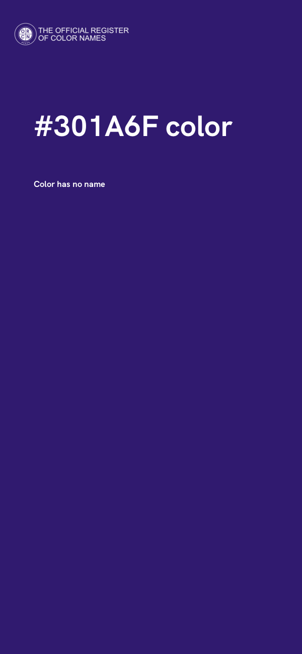 #301A6F color image