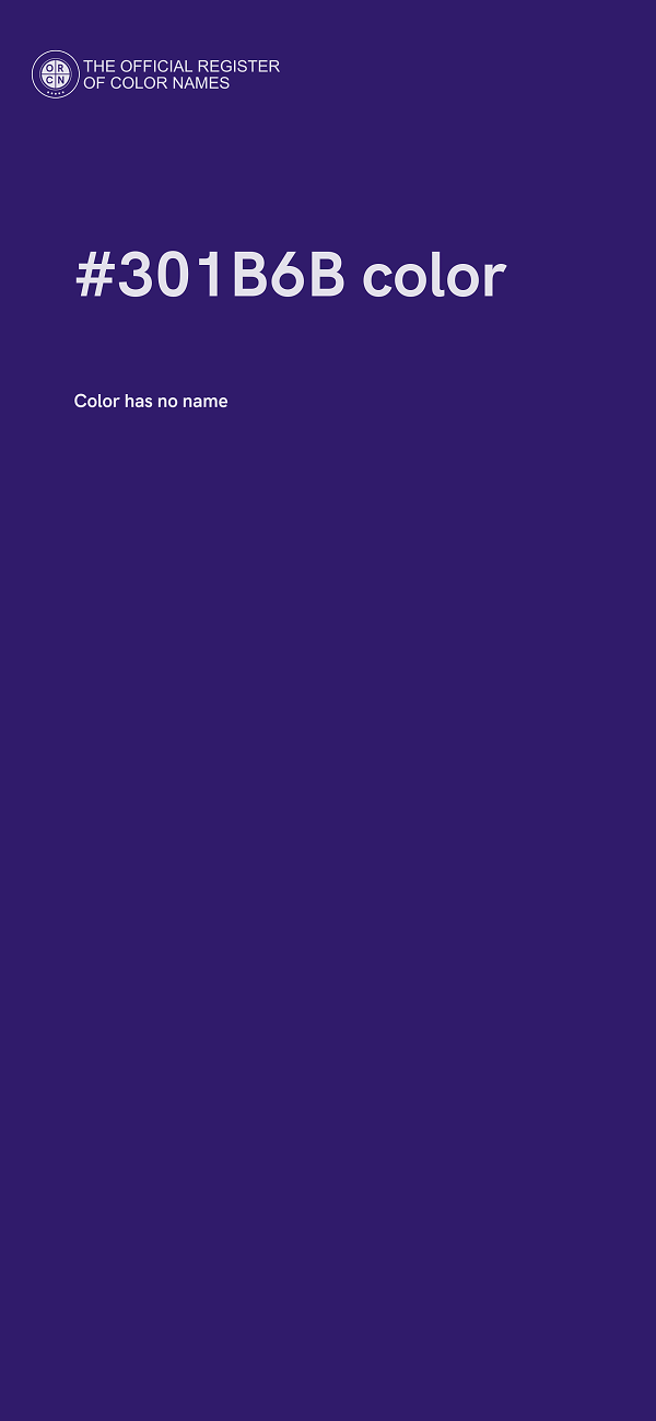 #301B6B color image