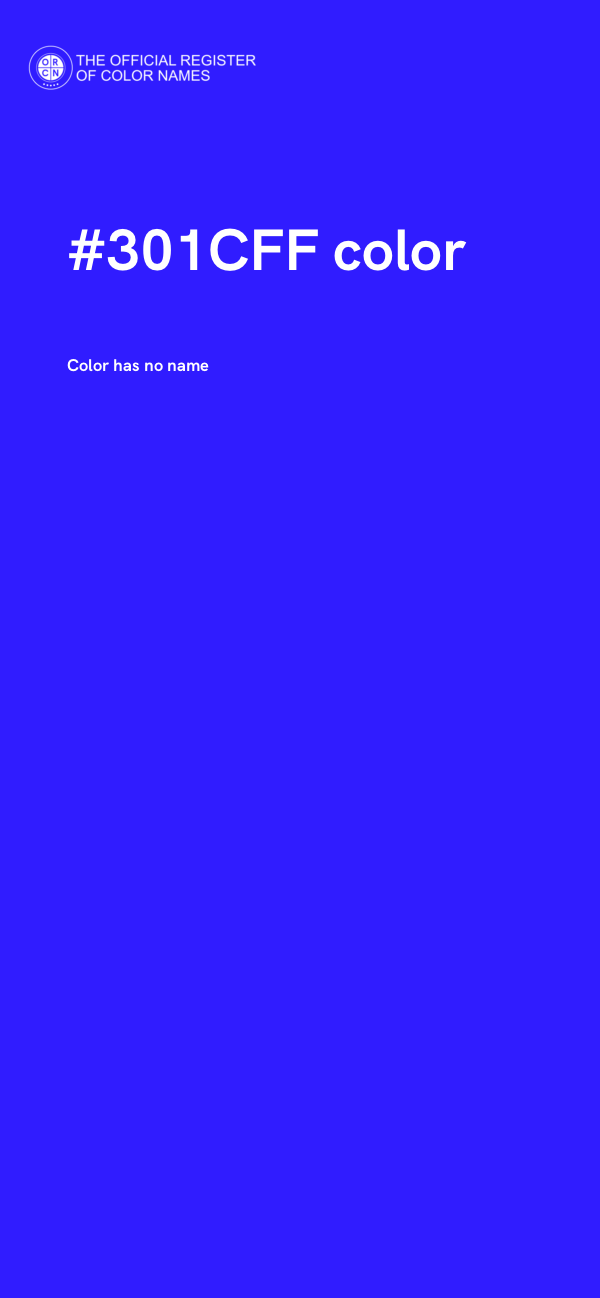 #301CFF color image