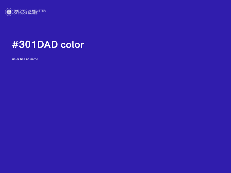 #301DAD color image