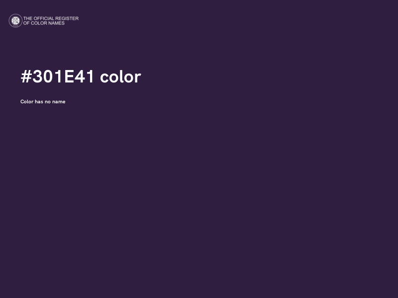 #301E41 color image