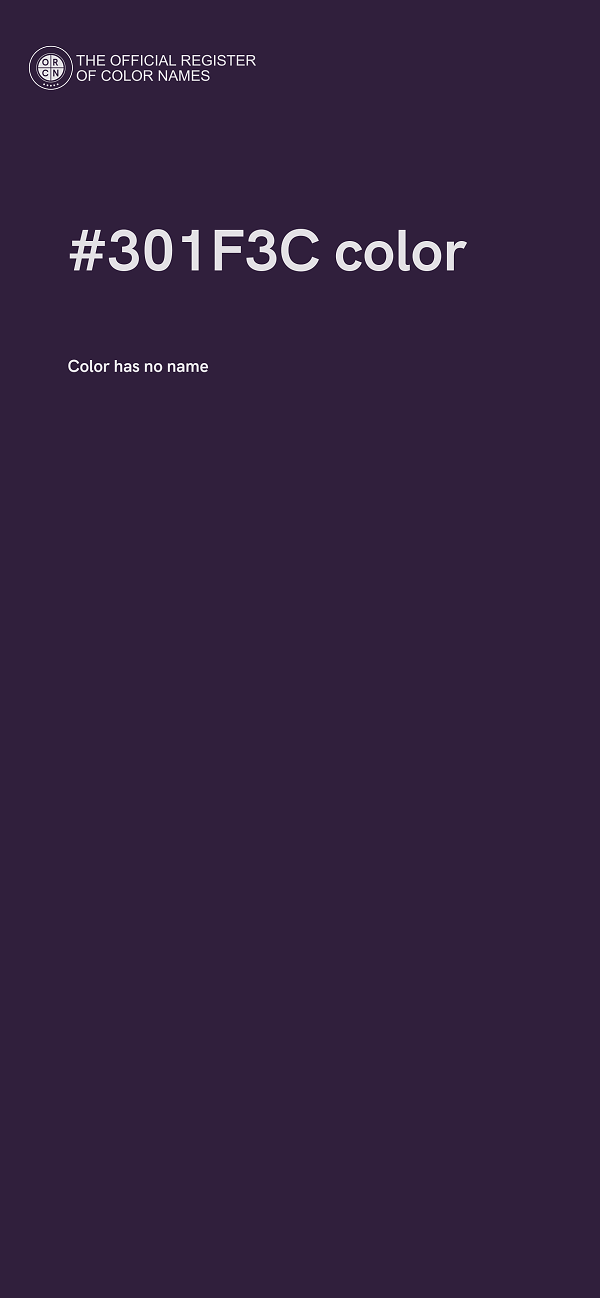 #301F3C color image