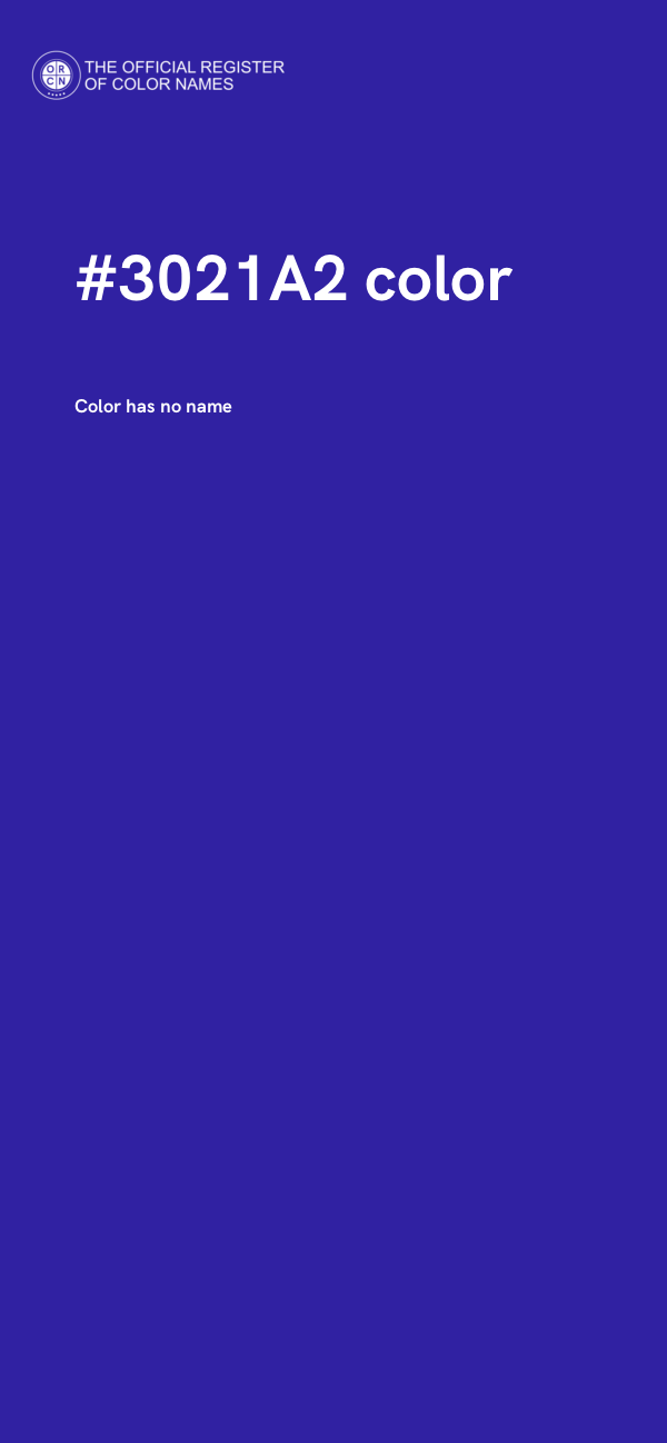 #3021A2 color image