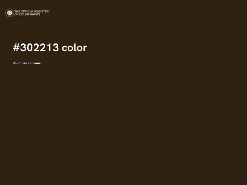#302213 color image