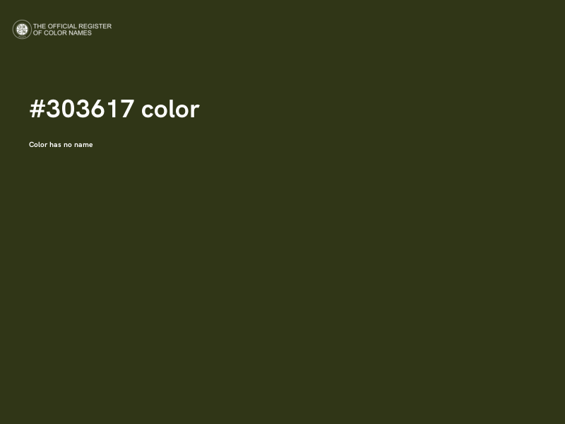 #303617 color image