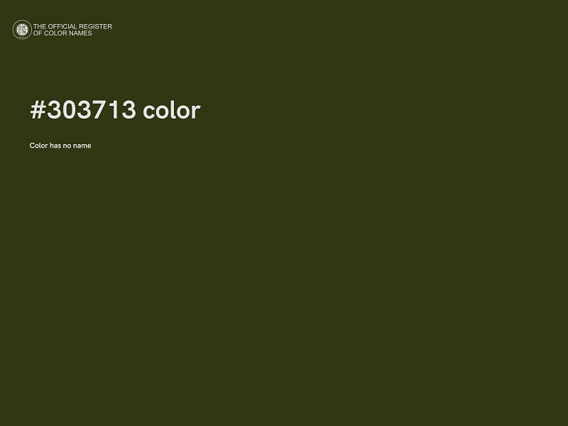 #303713 color image