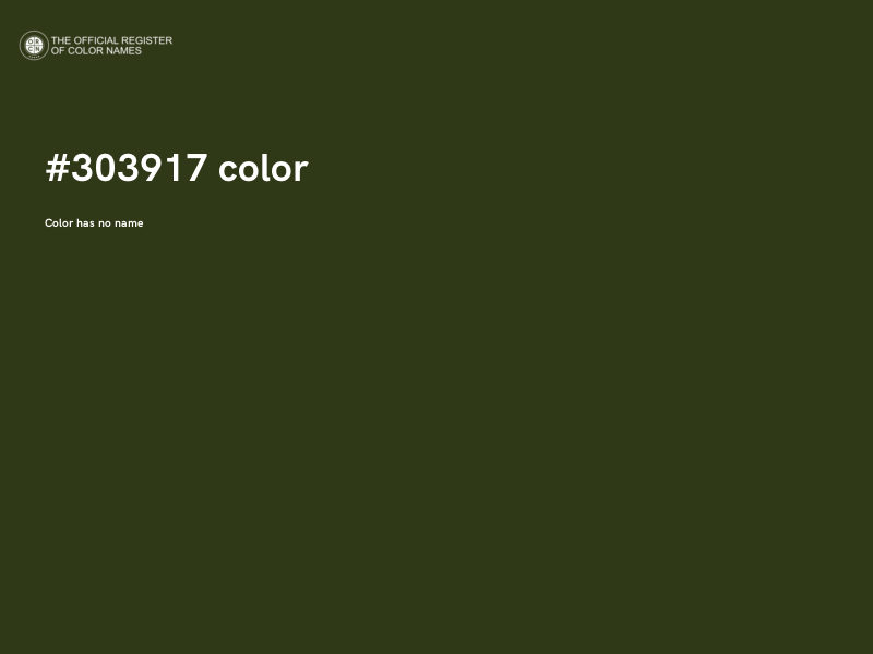 #303917 color image