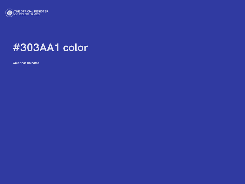 #303AA1 color image