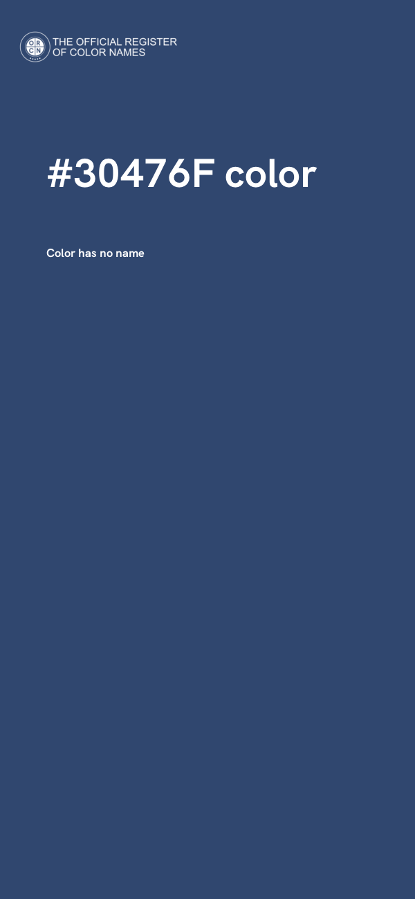 #30476F color image