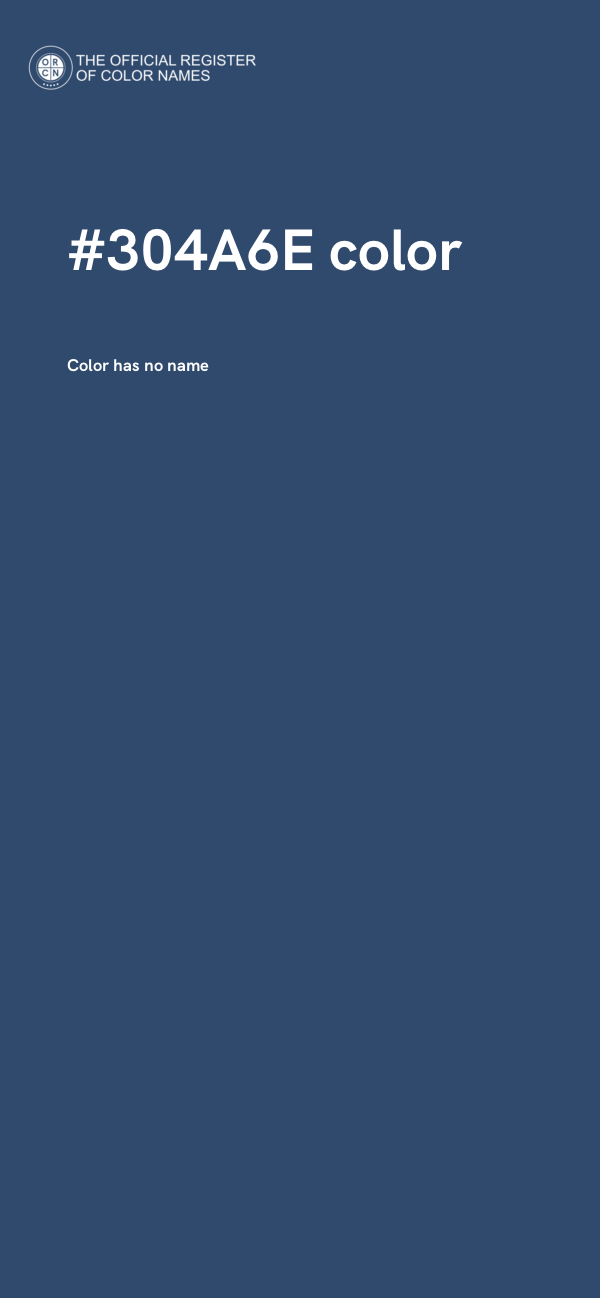 #304A6E color image