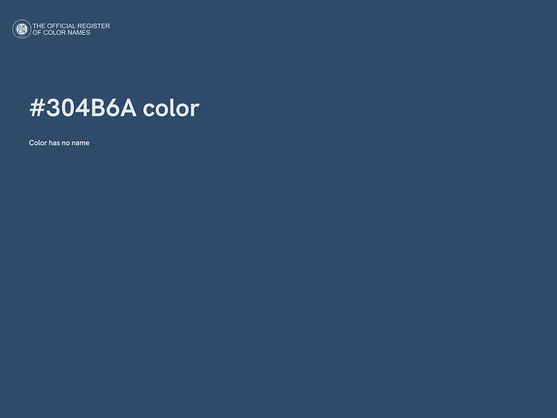 #304B6A color image