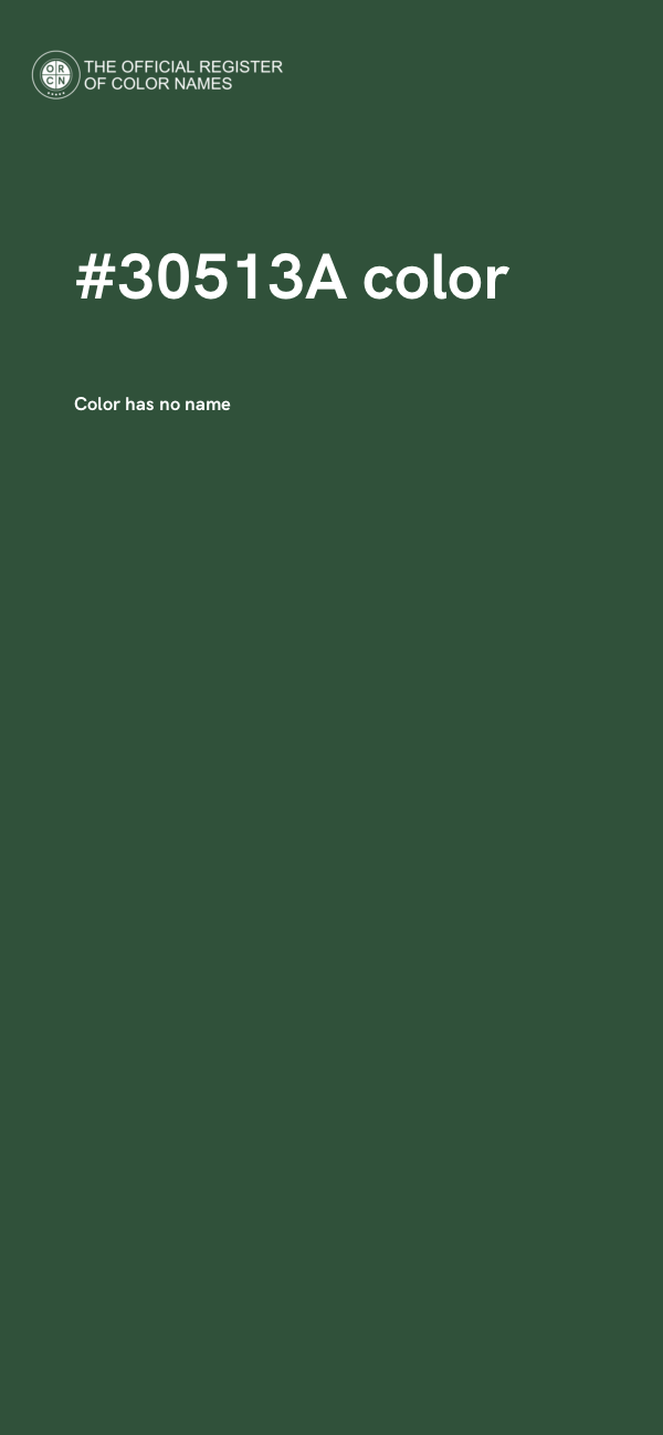 #30513A color image
