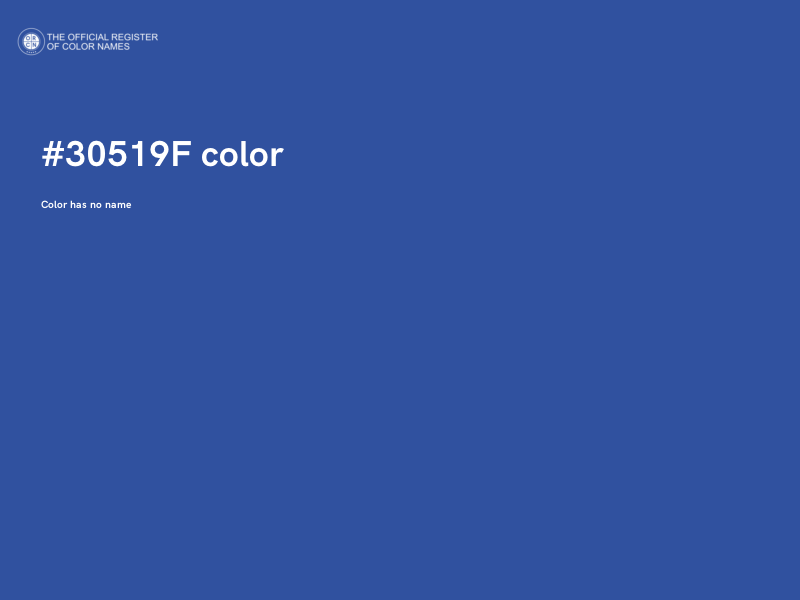 #30519F color image