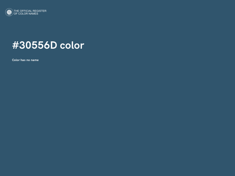#30556D color image