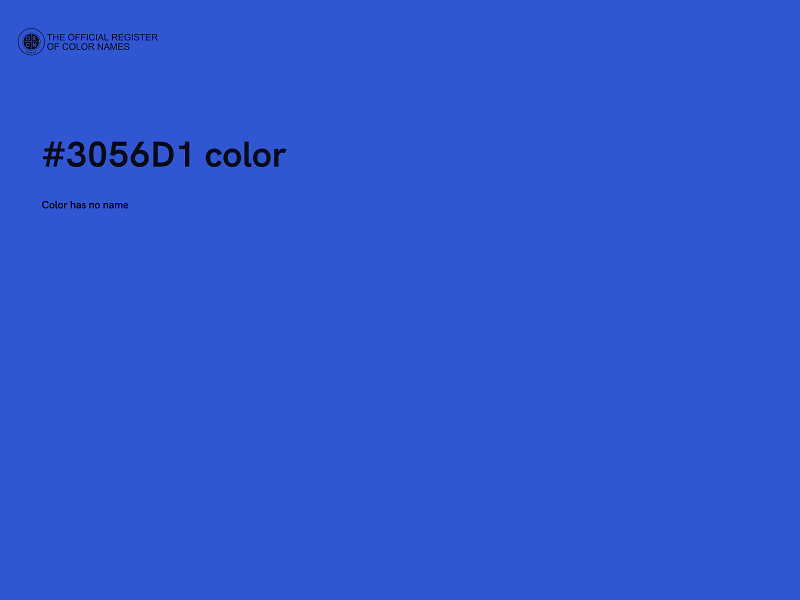 #3056D1 color image