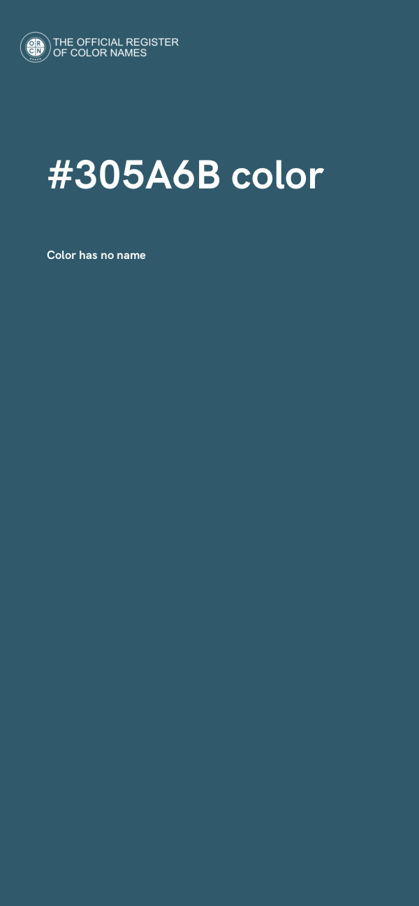 #305A6B color image