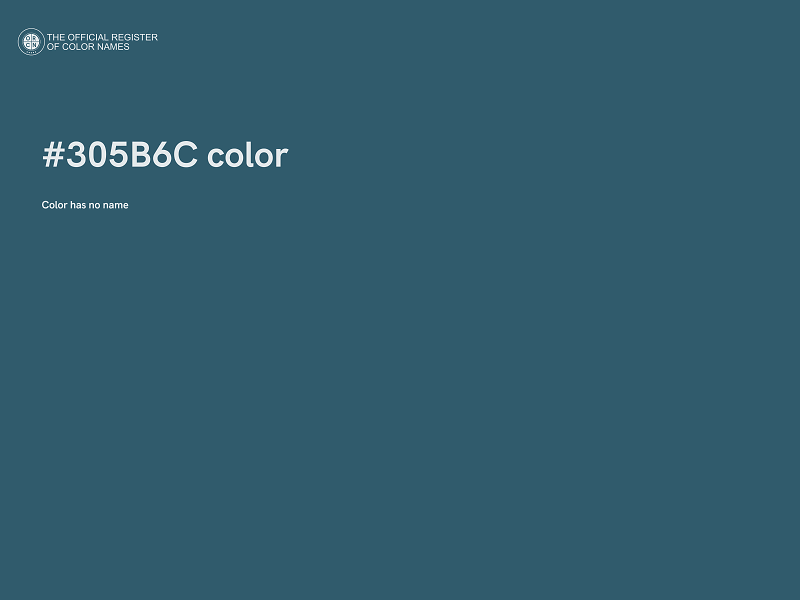 #305B6C color image